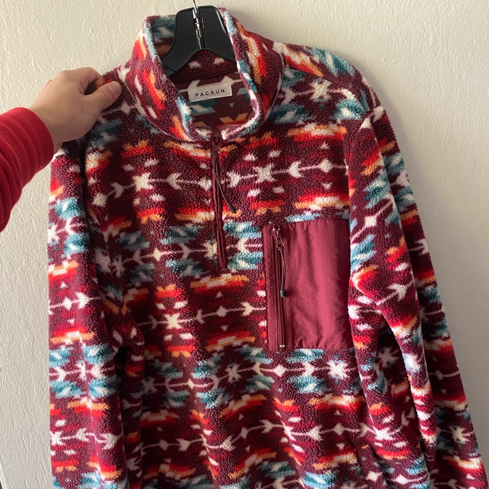 Sherpa pullover